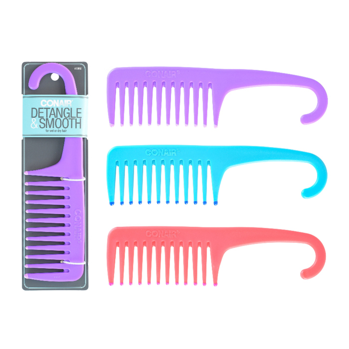 Conair, Detangle & Smooth Shower Comb For Wet or Dry Hair  